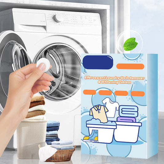 Musujące tabletki odplamiające i wybielające do prania【✨Kup 1 i otrzymaj 2 gratis】