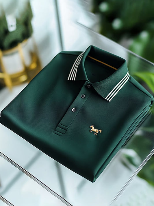 Męska koszulka polo Vintage Holiday Business Casual