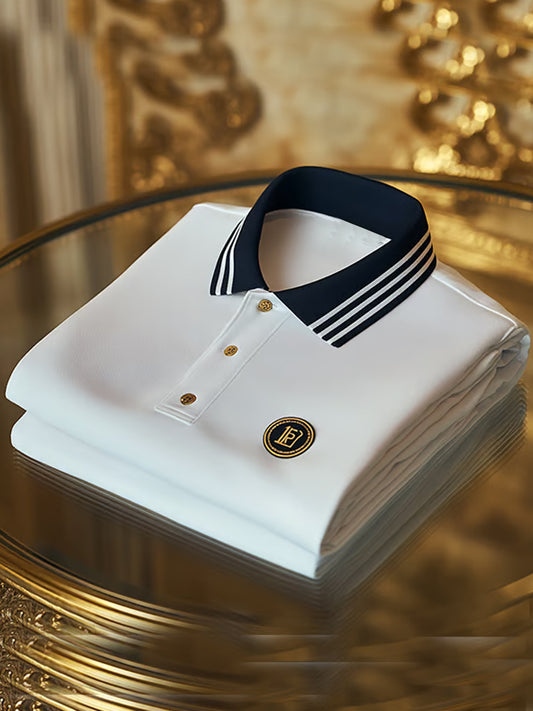 Męska koszulka polo Vintage Holiday Business Casual