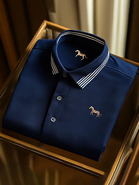 Męska koszulka polo Vintage Holiday Business Casual