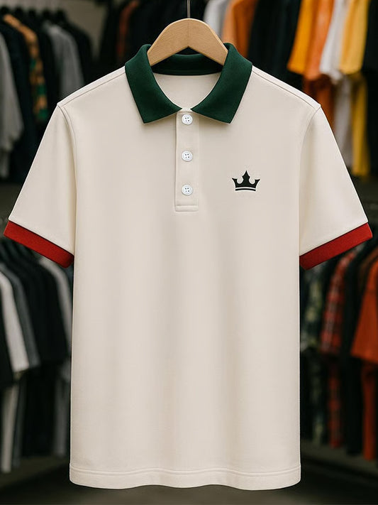 Męska koszulka polo Vintage Holiday Business Casual