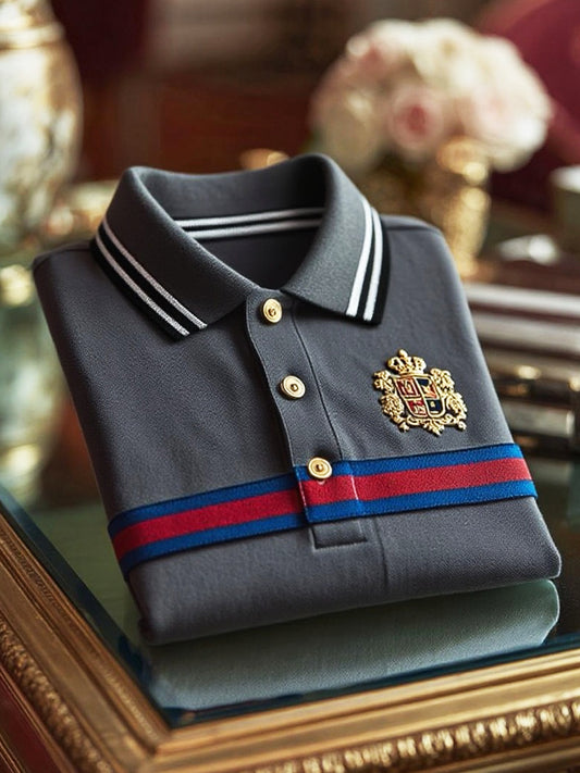 Klasyczna koszulka polo Royal Crest Business z krótkim rękawem