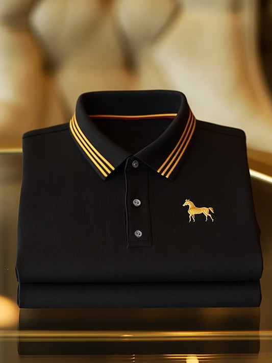 Męska koszulka polo Vintage Holiday Business Casual