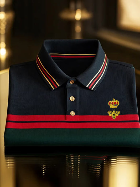 Męska koszulka polo Vintage Holiday Business Casual