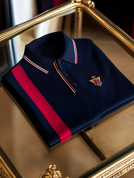 Męska koszulka polo Vintage Holiday Business Casual