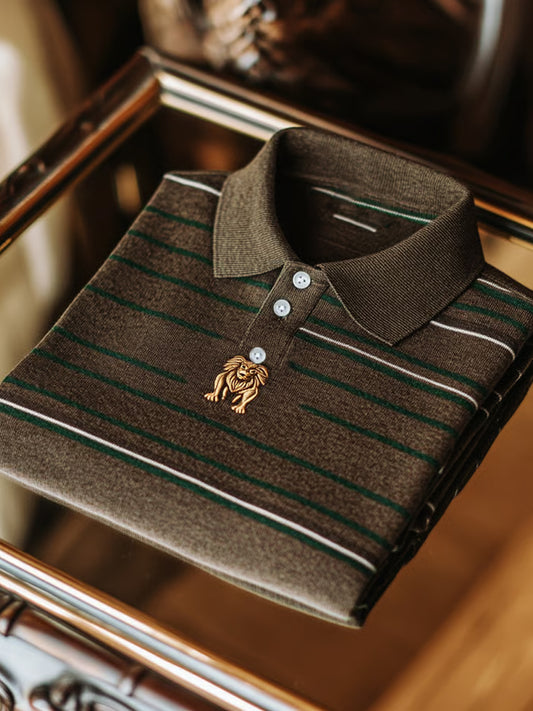 Męska koszulka polo Vintage Holiday Business Casual