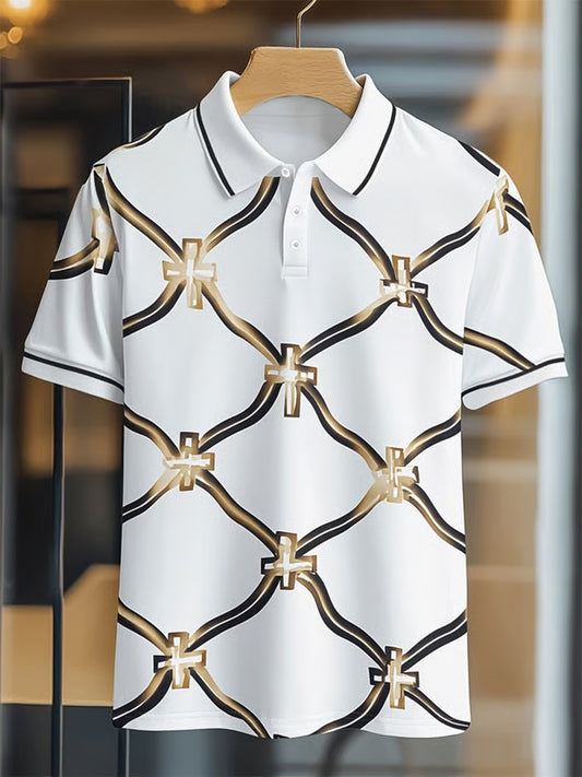 Męska koszulka Vintage Faith POLO