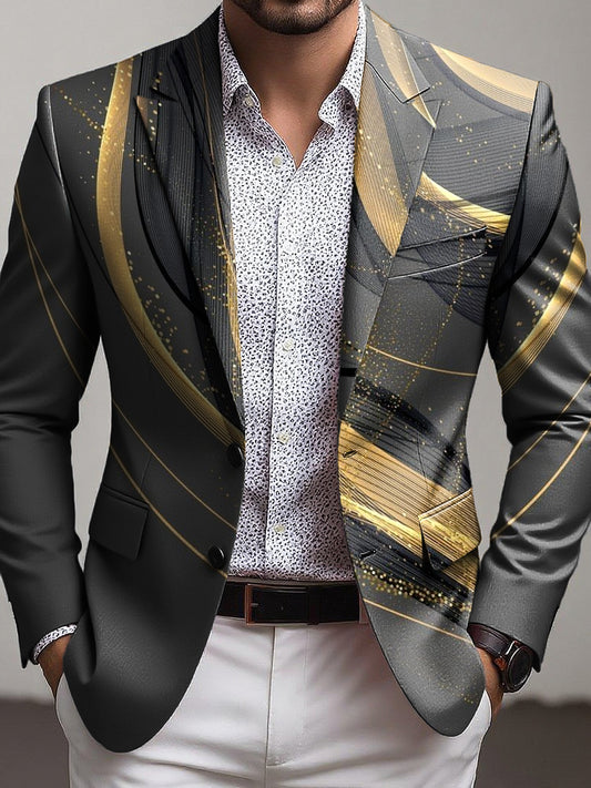 Męska marynarka biznesowa w stylu vintage