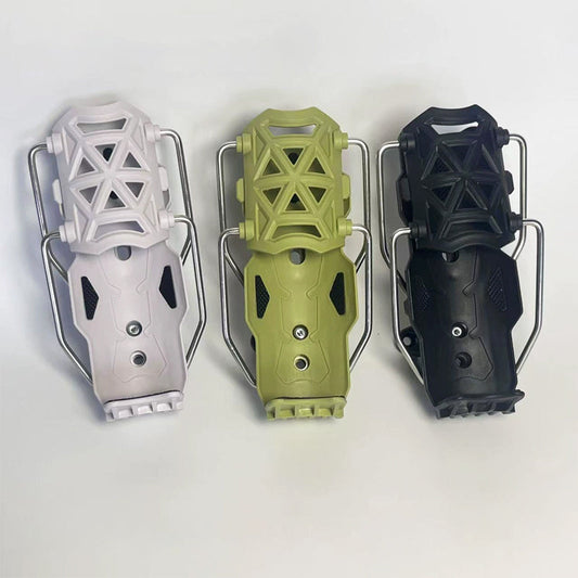 Regulowany koszyk na bidon do motocykla