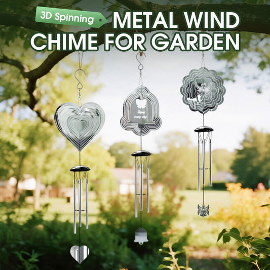 Metalowy dzwonek wiatrowy 3D