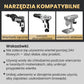 Zestaw 4-ostrzowych ząbkowanych wierteł mimośrodowych o wysokiej wytrzymałości