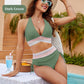💃Kolorowy zestaw bikini z wysokim stanem do kontroli brzucha