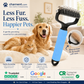 🐱🐕‍🦺🔥 2+1 ΔΩΡΕΑΝ 🎁✨Βούρτσα περιποίησης κατοικίδιων με δύο πλευρές