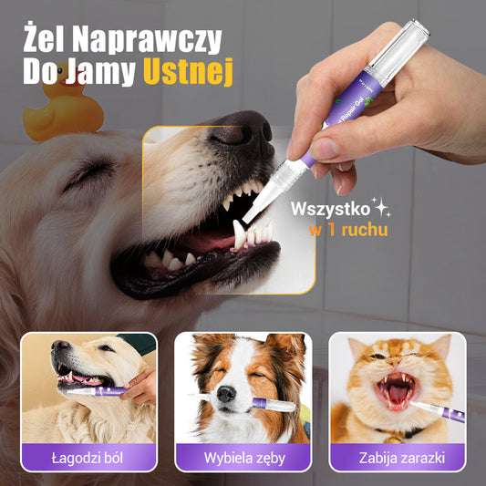 【🐱 1 + 1 gratis】Żel do higieny jamy ustnej dla zwierząt