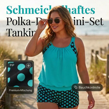 👙 50% ΕΚΠΤΩΣΗ ΤΩΡΑ! 💐 Γυναικείο μαγιό δύο τεμαχίων με πουά☀️
