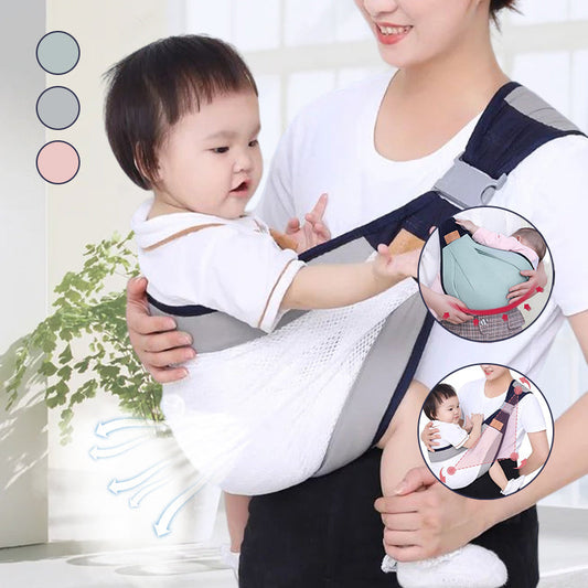 👶 Ergonomiczne i wygodne nosidełko, które równomiernie rozkłada ciężar i odciąża plecy