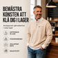 👕Premium Våffelkofta för Män – Med 1/4 Dragkedja, Andningsbar & Modern Silhuett
