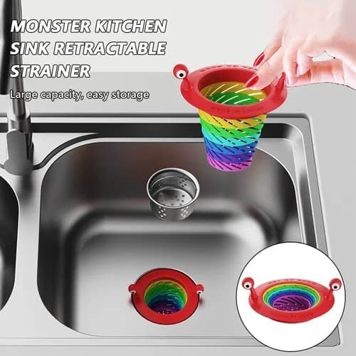 🌈 Επεκτάσιμο φίλτρο νεροχύτη κουζίνας