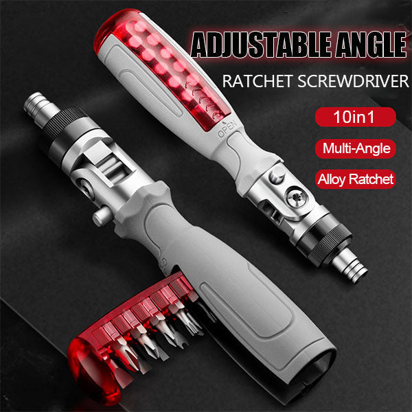 10 in 1 multi-angle ratchet screwdriver