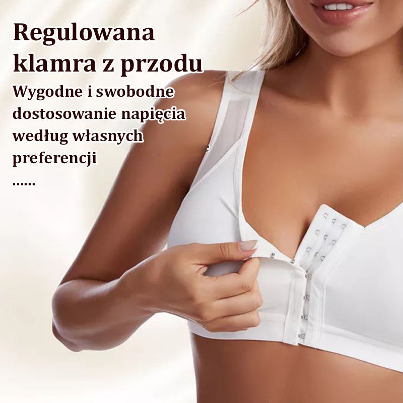 💝 Regulowany i wszechstronny biustonosz z zapięciem z przodu