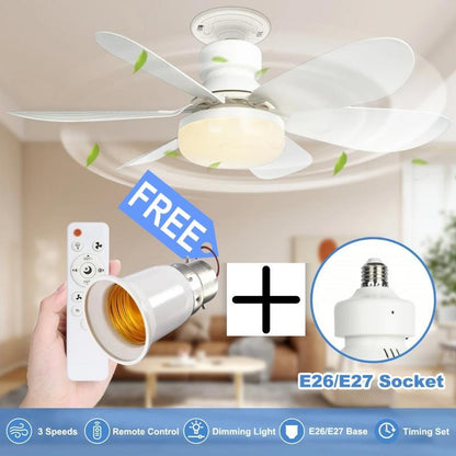 🎉 ΕΚΠΤΏΣΕΙΣ 50% 🔥 Ανεμιστήρας οροφής LED 40W με φωτισμό ✨ Εξαιρετικά λεπτή σχεδίαση, 52 εκ., με τηλεχειριστήριο 🎯