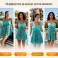 🔥👙【S-4XL】Μαγιό με μπλε-μπλε στάμπα