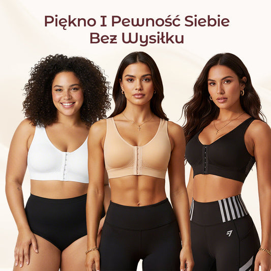 Biustonosz damski bez fiszbin z zapięciem z przodu【✨ 1 + 1 gratis】
