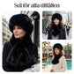 🔥 VINTERREA 50% RABATT! ❄️ Fluffig Pälskeps – Varm Vinterkeps + Gratis Matchande Halsduk (Endast 7 Kvar) ⏰