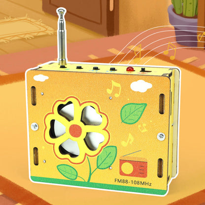 DIY Zabawki edukacyjne dla dzieci mini radio