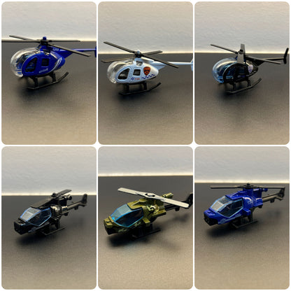 Model helikoptera ze stopu metali