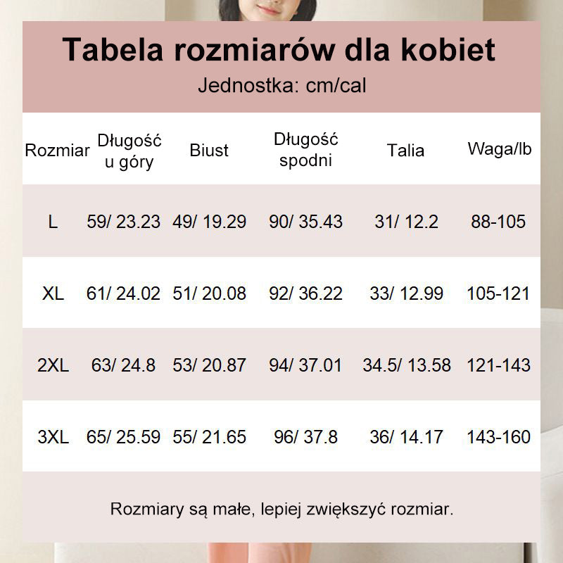 Miękki i przytulny dwuczęściowy komplet z lodowego jedwabiu z krótkim rękawem