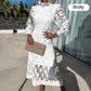【M-2XL】👗Francuska koronkowa sukienka maxi