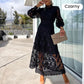 【M-2XL】👗Francuska koronkowa sukienka maxi