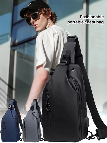 Wodoodporna torba na klatkę piersiową z tkaniny Oxford