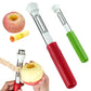 🥳🔪1+1 ΔΩΡΕΑΝ 🍎 Εργαλείο για φρούτα από ανοξείδωτο ατσάλι! Αφαίρεση πυρήνα και αποφλοίωση με μια απλή περιστροφή. ⏱️