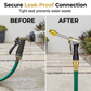 Heavy-Duty Alloy Water Spray Gun 🔫 – Solid Brass Adjustable Nozzle, High-Pressure Jet to Fine Mist, Lockable Trigger, for Car Washing, Garden & Pets