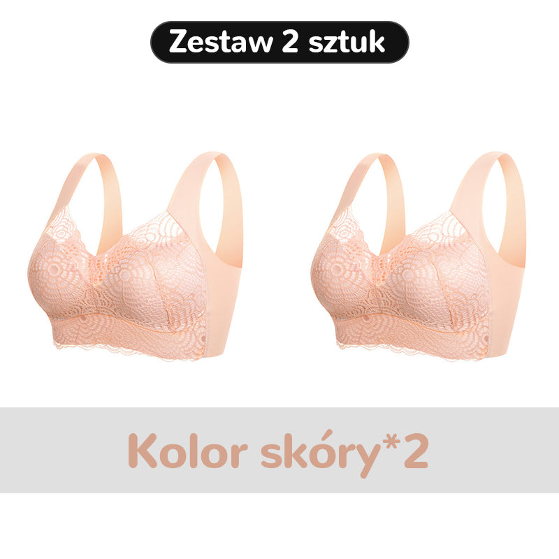 ✨Kup 1 i otrzymaj 1 gratis - 2 sztuk✨ Koronkowe biustonosze rozmiar ekstra