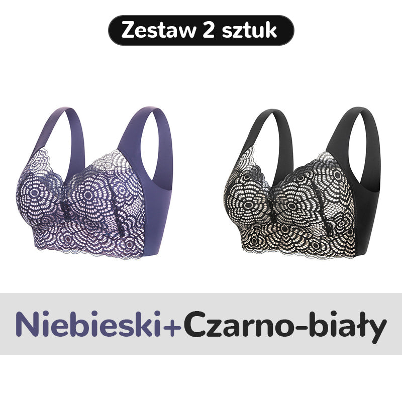 ✨Kup 1 i otrzymaj 1 gratis - 2 sztuk✨ Koronkowe biustonosze rozmiar ekstra