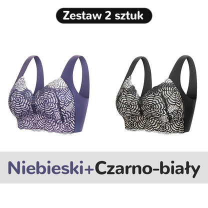 ✨Kup 1 i otrzymaj 1 gratis - 2 sztuk✨ Koronkowe biustonosze rozmiar ekstra