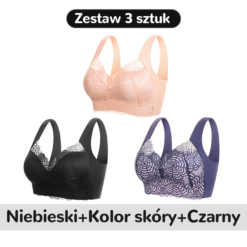 ✨Kup 1 i otrzymaj 1 gratis - 2 sztuk✨ Koronkowe biustonosze rozmiar ekstra