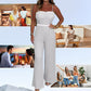 Stylowy kombinezon camisole - z wbudowanym biustonoszem