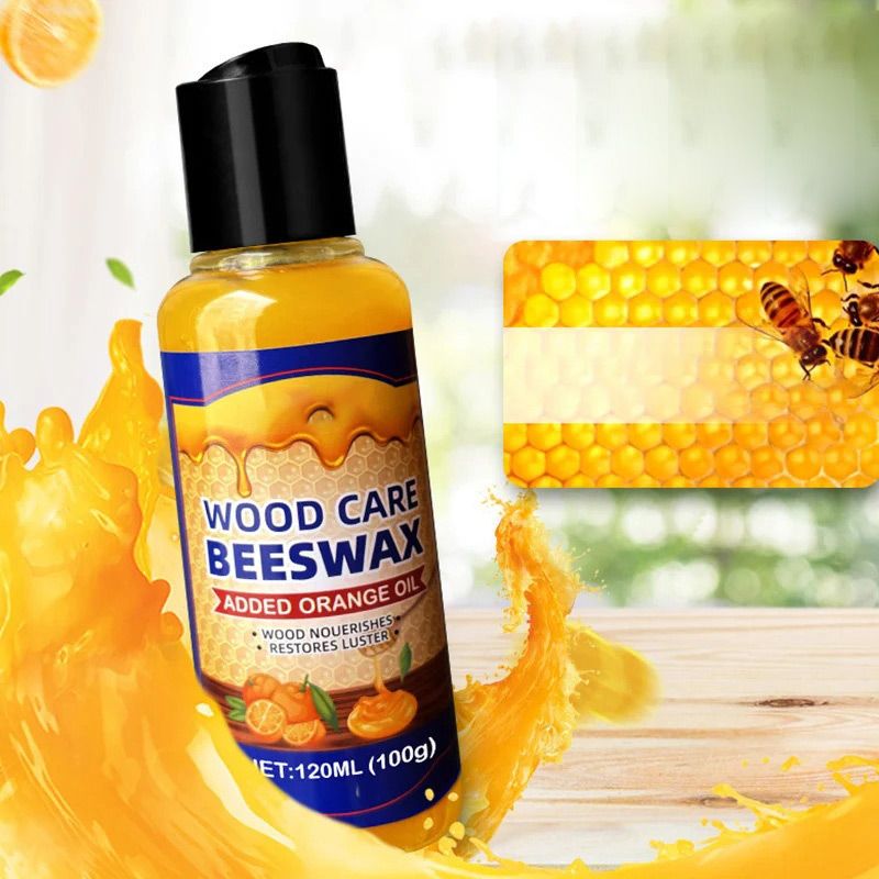 🔥Kup 1 i otrzymaj 1 gratis 🍯Naturalna odżywka do drewna z woskiem pszczelim i olejkiem pomarańczowym🫧