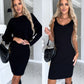 🥻Dzianinowy sweter i sukienka Cami w komplecie