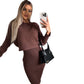 🥻Dzianinowy sweter i sukienka Cami w komplecie