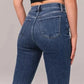 🎄Wszechstronne spodnie do garderoby👖 Dżinsy stretch flare z wysokim stanem