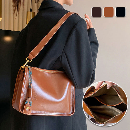 Wybór prezentu - duża torba na ramię typu crossbody w stylu vintage