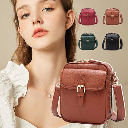 Wysokiej jakości modna torba crossbody o dużej pojemności（Każde opakowanie ma 10 miejsc na karty）