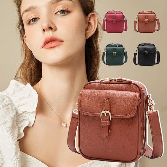 Wysokiej jakości modna torba crossbody o dużej pojemności（Każde opakowanie ma 10 miejsc na karty）