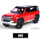Model samochodu ze stopu aluminium w skali 1:32 z funkcją akustyczno-optyczną