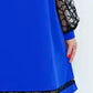 💖👗Koronkowe sukienki damskie z okrągłym dekoltem